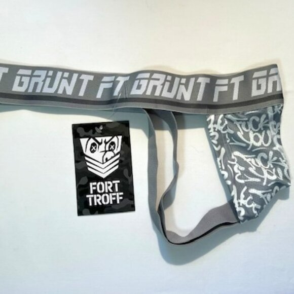 "FORT TROFF" Size "XXL" Grunt Graffiti MESH Athletic Supporter - Picture 8 of 9